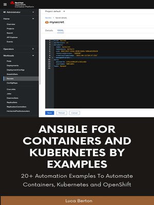 cover image of Ansible For Containers and Kubernetes by Examples